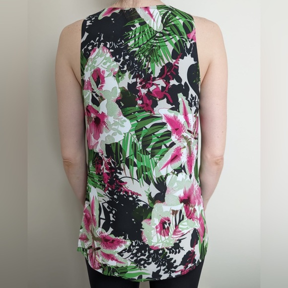 RW&Co Camber & Grace Tropical Print Cami - Picture 2 of 5